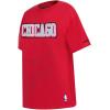 Pro Standard NBA Womens Womens NBA Sheer Influence Boyfriend Fit Tee(Red)