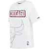 Pro Standard NBA Womens Womens NBA Sheer Influence Boyfriend Fit Tee(White)