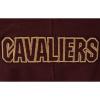 Pro Standard NBA boys Big Boys Nba Cleveland Cavaliers Classic Player Fleece Pull Over Hoodie(Wine)
