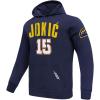 Pro Standard NBA mens Mens Nba Denver Nuggets Classic Player Cotton Double Knit Pull Over Hoodie(Team Color)