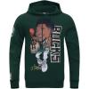 PRO STANDARD Mens NBA Milwaukee Bucks Remix Avatar Pull Over Hoodie(Forest Green)