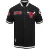 Pro Standard NBA Mens Mens NBA DIY Pick Stitch Cotton Double Knit Button Down(Black)