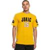 Pro Standard NBA Mens Mens NBA Denver Nuggets Classic Player Cotton Taping Tee(Yellow)