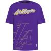 Pro Standard NBA Womens Womens NBA Sheer Influence Boyfriend Fit Tee(Purple)