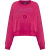Pro Standard NBA womens Womens Nba Classic Triple Pink Brushed Back French Terry Crewneck Sweatshirt(Beetroot Purple)