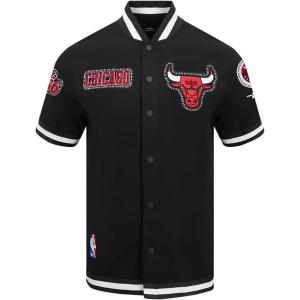 Pro Standard NBA Mens Mens NBA DIY Pick Stitch Cotton Double Knit Button Down(Black)