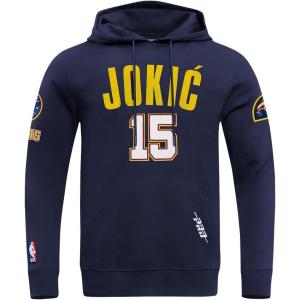 Pro Standard NBA mens Mens Nba Denver Nuggets Classic Player Cotton Double Knit Pull Over Hoodie(Team Color)