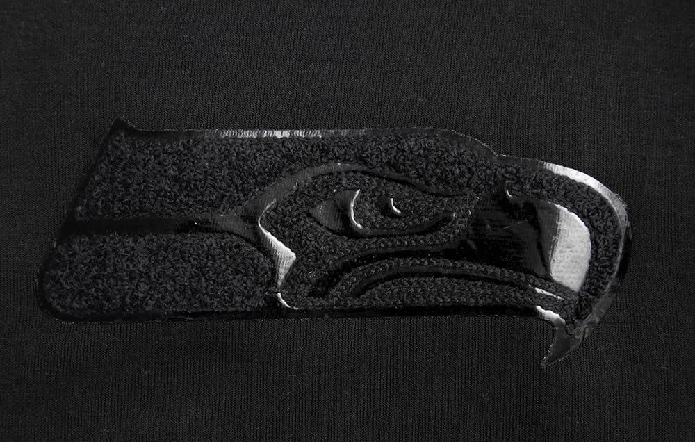 image:imageSeahawks DK FZ Hoodie in Triple Black by Pro StandardTriple Black