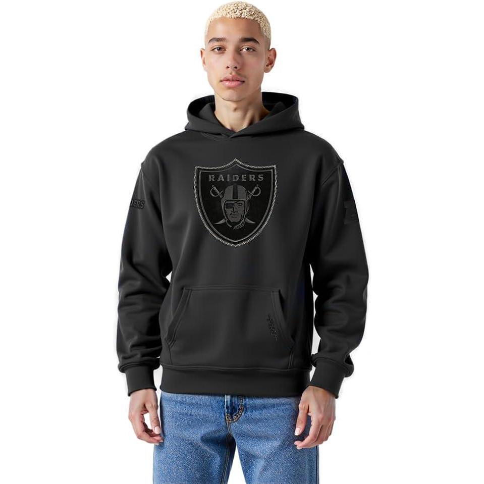 image:imagePro Standard Mens NFL Blackout Pull Over HoodieBlack