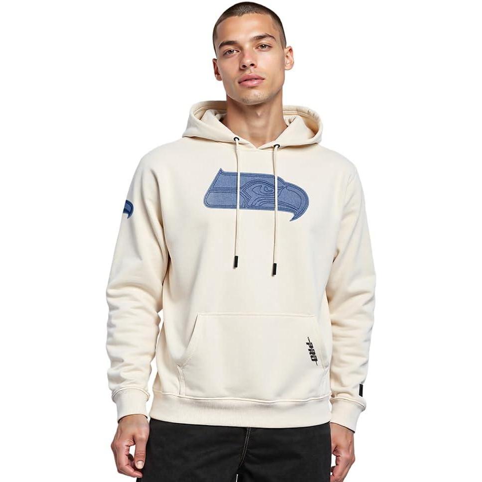 image:imagePro Standard Mens NFL Seattle Seahawks Varsity Blues Pull Over Hoodie