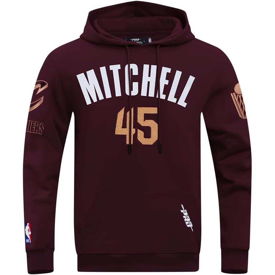 image:imagePro Standard NBA mens Mens Nba Cleveland Cavaliers Classic Player Cotton Double Knit Pull Over HoodieTeam Color