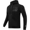 Black Triple New York Giants Men’s DK FZ Hoodie(Triple Black)
