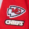 Classic Toddler Boys Kansas City Chiefs Fleece Pullover Hoodie(Red)