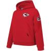 Classic Toddler Boys Kansas City Chiefs Fleece Pullover Hoodie(Red)