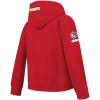 Classic Toddler Boys Kansas City Chiefs Fleece Pullover Hoodie(Red)