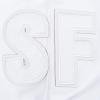 Mens NFL White Out Cotton Double Knit Pull Over Hoodie(White)