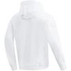 Mens NFL White Out Cotton Double Knit Pull Over Hoodie(White)