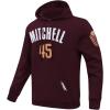 Pro Standard NBA mens Mens Nba Cleveland Cavaliers Classic Player Cotton Double Knit Pull Over Hoodie(Team Color)