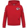 Classic Toddler Boys Kansas City Chiefs Fleece Pullover Hoodie(Red)