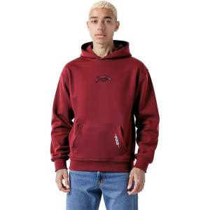 Pro Standard Men’s College Classic Icon Pull Over Hoodie(Cardinal Red)