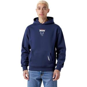 Pro Standard Men’s College Classic Icon Pull Over Hoodie(Midnight Navy)