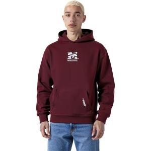 Pro Standard Men’s College Classic Icon Pull Over Hoodie(Wine)