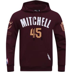 Pro Standard NBA mens Mens Nba Cleveland Cavaliers Classic Player Cotton Double Knit Pull Over Hoodie(Team Color)