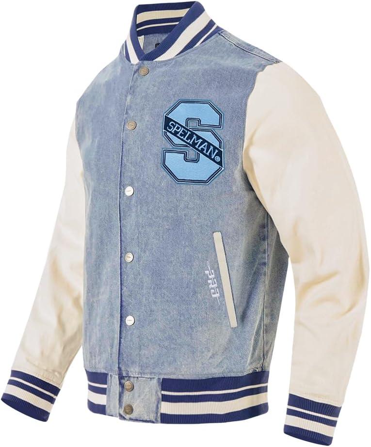 image:imagePro Standard NCAA mens Mens College Varsity Blues Denim Denim JacketBlue