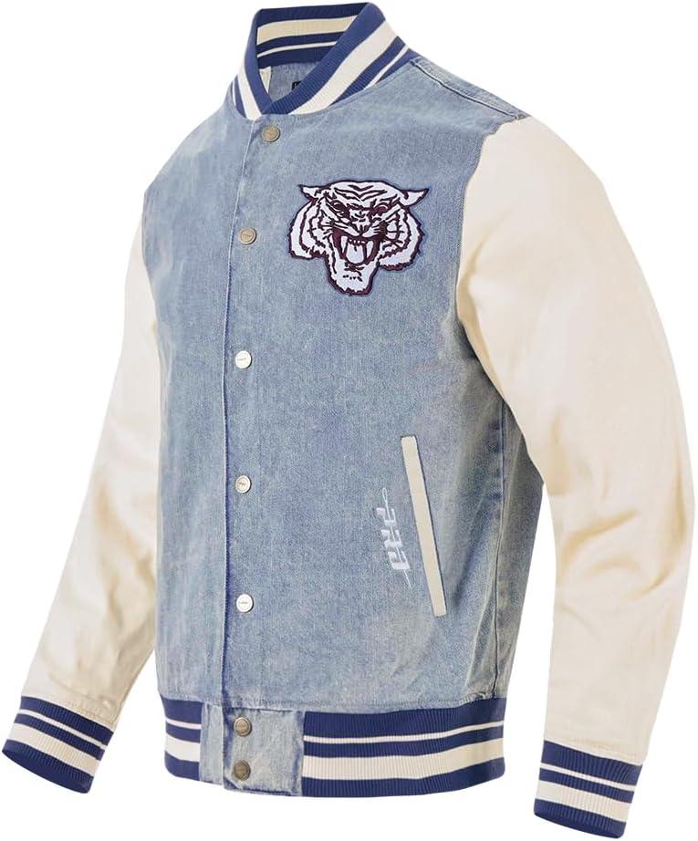 image:imagePro Standard NCAA mens Mens College Varsity Blues Denim Denim JacketBlue