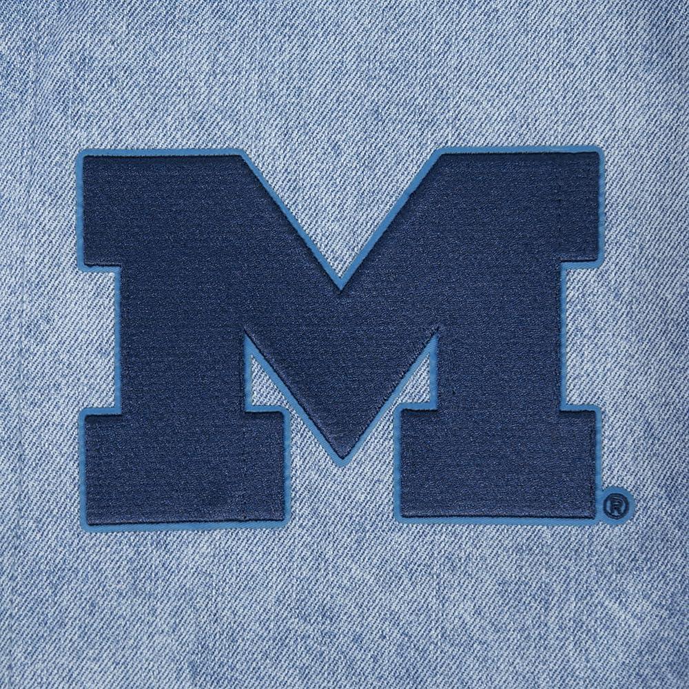 image:imagePro Standard NCAA mens Mens College Varsity Blues Denim Denim JacketBlue