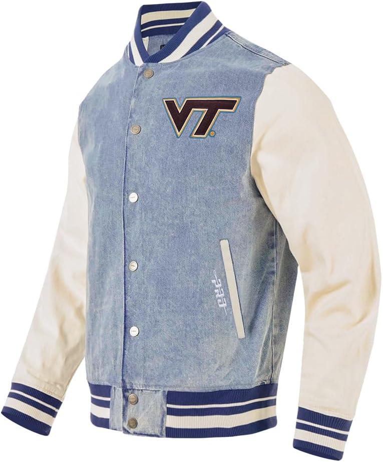 image:imagePro Standard NCAA mens Mens College Varsity Blues Denim Denim JacketBlue