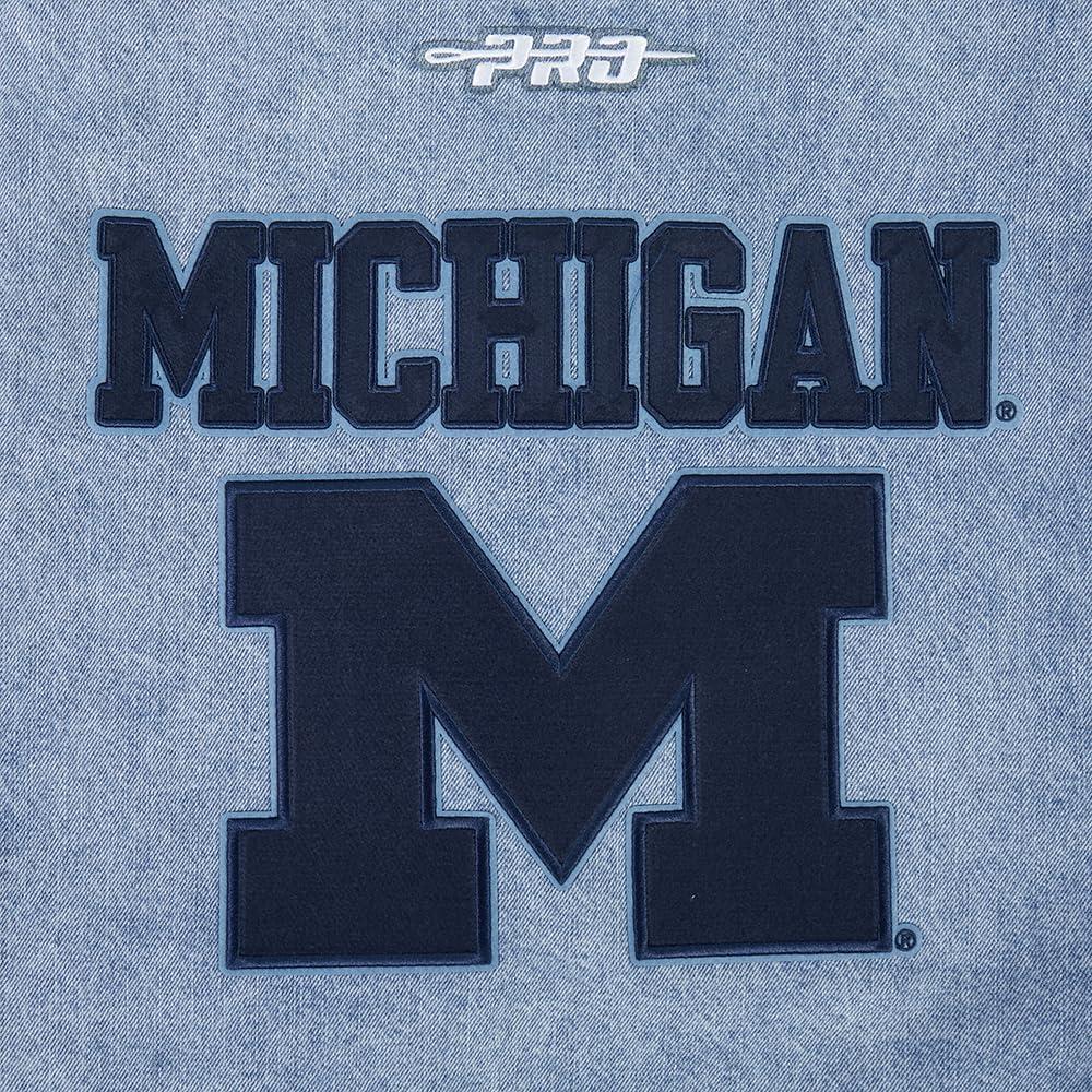image:imagePro Standard NCAA mens Mens College Varsity Blues Denim Denim JacketBlue