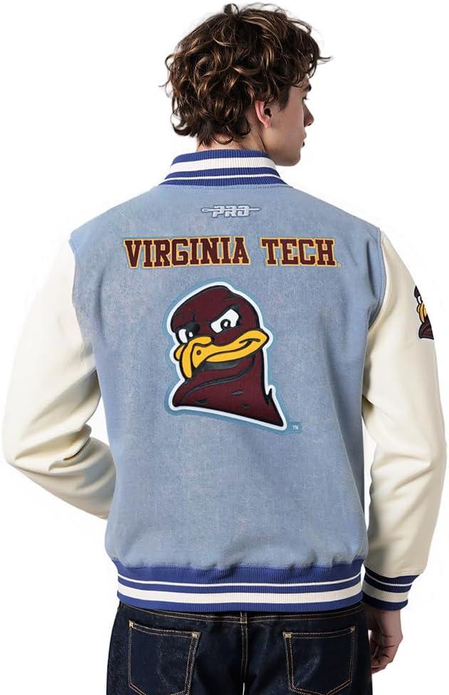 image:imagePro Standard NCAA mens Mens College Varsity Blues Denim Denim JacketBlue