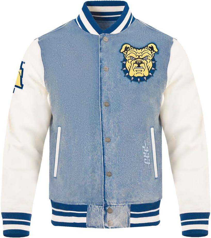 image:imagePro Standard NCAA mens Mens College Varsity Blues Denim Denim JacketBlue