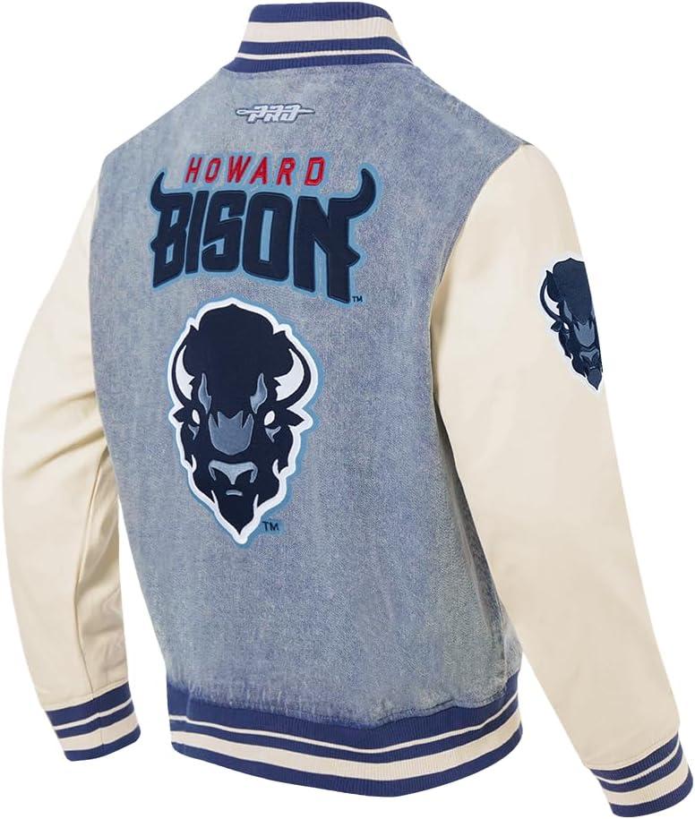 image:imagePro Standard NCAA mens Mens College Varsity Blues Denim Denim JacketBlue