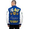 Pro Standard NCAA mens Mens College Campus Ransom Varsity Jacket(Dodger Blue/White)