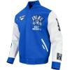 Pro Standard NCAA mens Mens College Campus Ransom Varsity Jacket(Royal Blue/White)