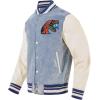 Pro Standard NCAA mens Mens College Varsity Blues Denim Denim Jacket(Blue)