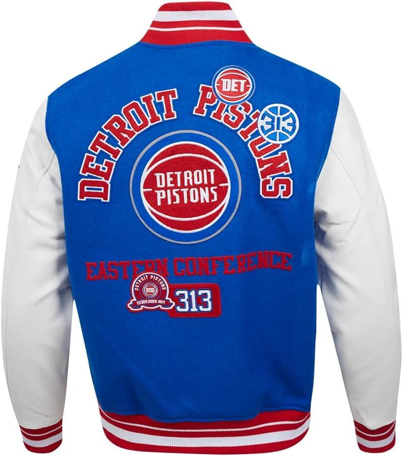 image:imagePro Standard Mens NBA Area Code Wool Varsity JacketRoyal BlueRed