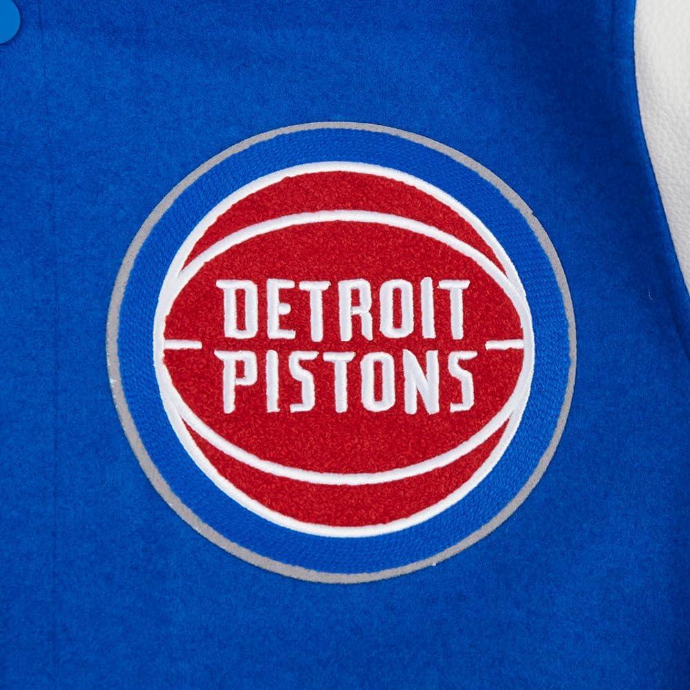 image:imagePro Standard Mens NBA Area Code Wool Varsity JacketRoyal BlueRed