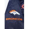 Denver Broncos NFL Big Logo Men’s Satin Jacket in Midnight Navy(Midnight Navy)