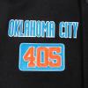 Pro Standard Mens NBA Area Code Wool Varsity Jacket(Black/White)