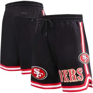 Pro Standard Men’s Black San Francisco 49ers Classic Chenille Shorts