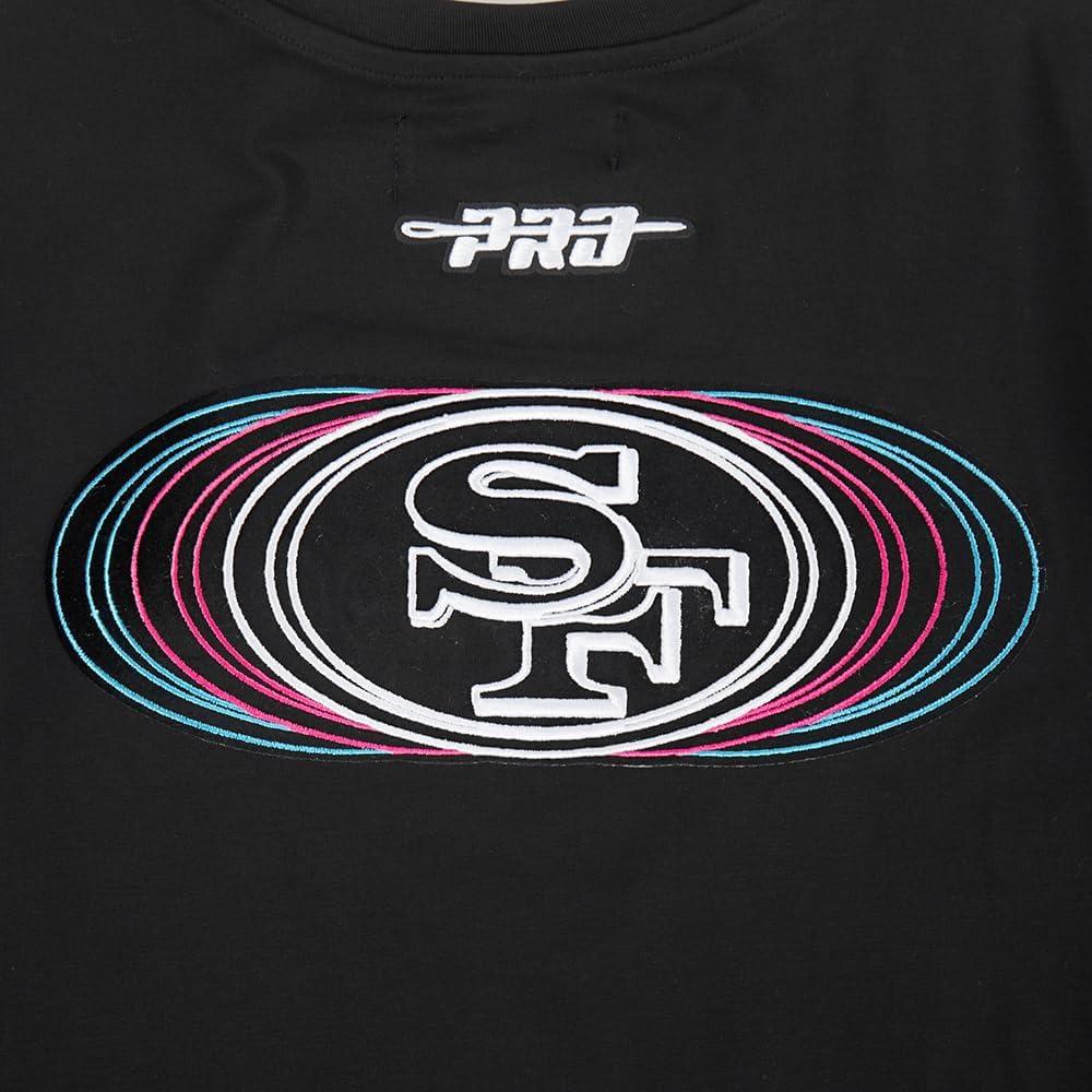 image:image49ERS ECHO LOGO MENS BLACK JERSEY TEE BY PRO STANDARDBlack