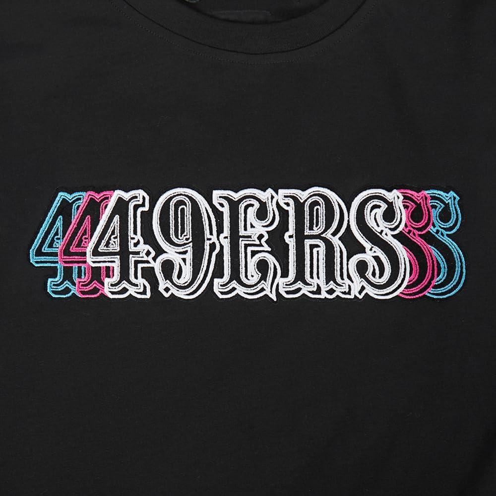 image:image49ERS ECHO LOGO MENS BLACK JERSEY TEE BY PRO STANDARDBlack