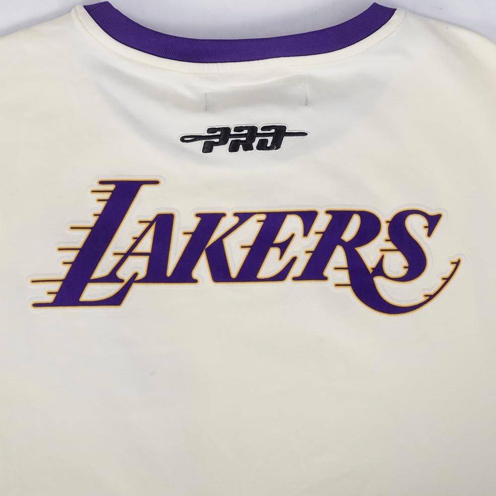 image:imagePRO STANDARD Mens NBA Retro Cascade Standard Cotton Short Sleeve ShirtEggshell Purple
