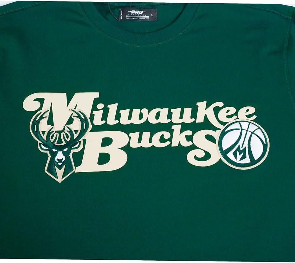 image:imagePro Standard Mens NBA Souvenir Cotton Short Sleeve TeeForest Green