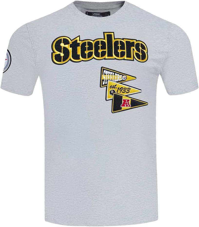 image:imagePro Standard Mens NFL Team Pennants Cotton Short Sleeve TeeHeather Grey