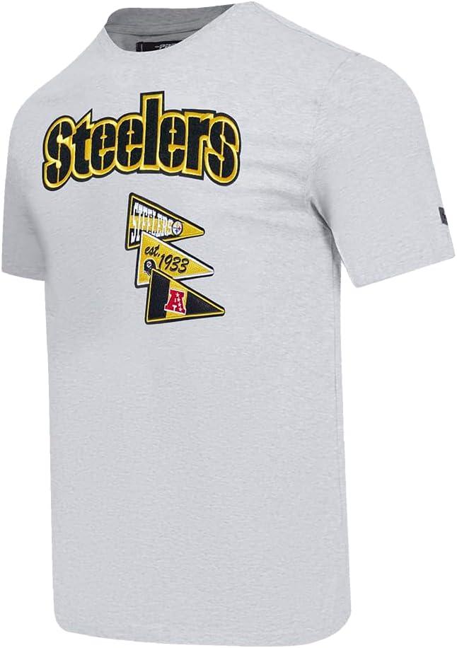image:imagePro Standard Mens NFL Team Pennants Cotton Short Sleeve TeeHeather Grey