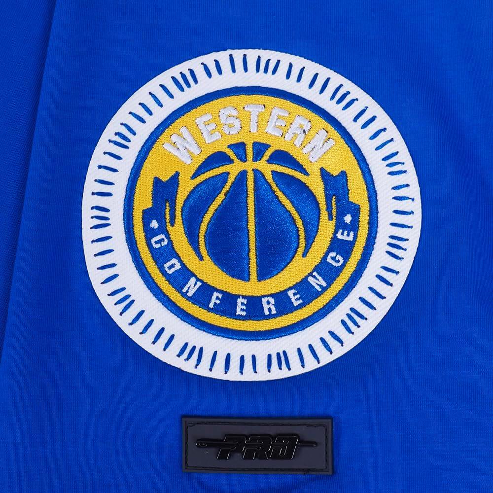 image:imagePro Standard NBA Mens Mens NBA DIY Pick Stitch Cotton Short Sleeve TeeRoyal Blue